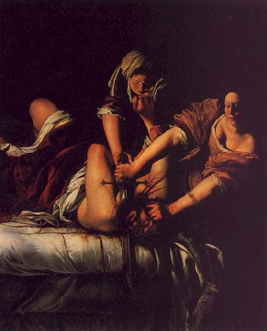 Artemisia  Gentileschi Judith and Holofernes   333